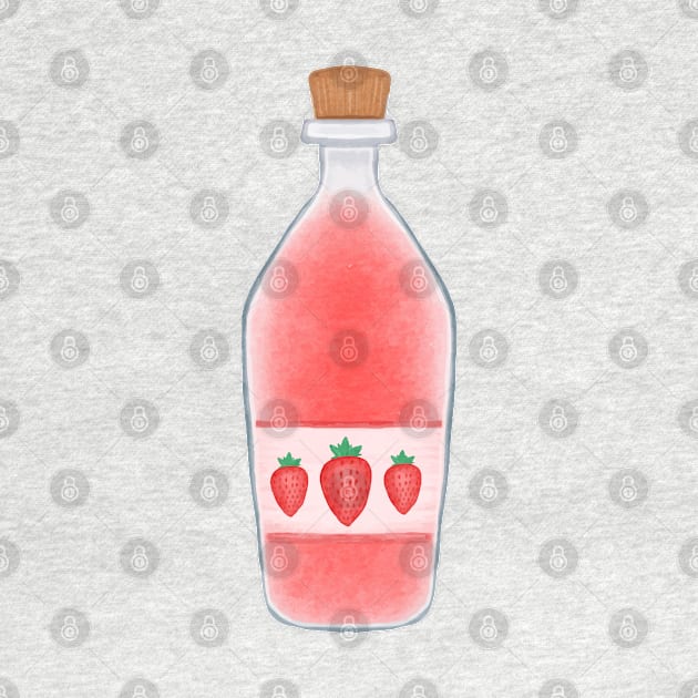 Strawberry Juice Lover by Aisiiyan